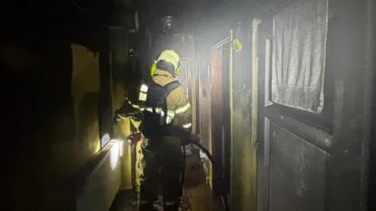 Erdek'te korkutan ev yangını