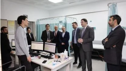 İl Sağlık Müdürü Miraç Çavdar Burhaniye’de incelemelerde bulundu