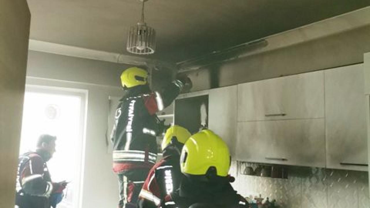 Karesi’de Ev Yangını Korkuttu