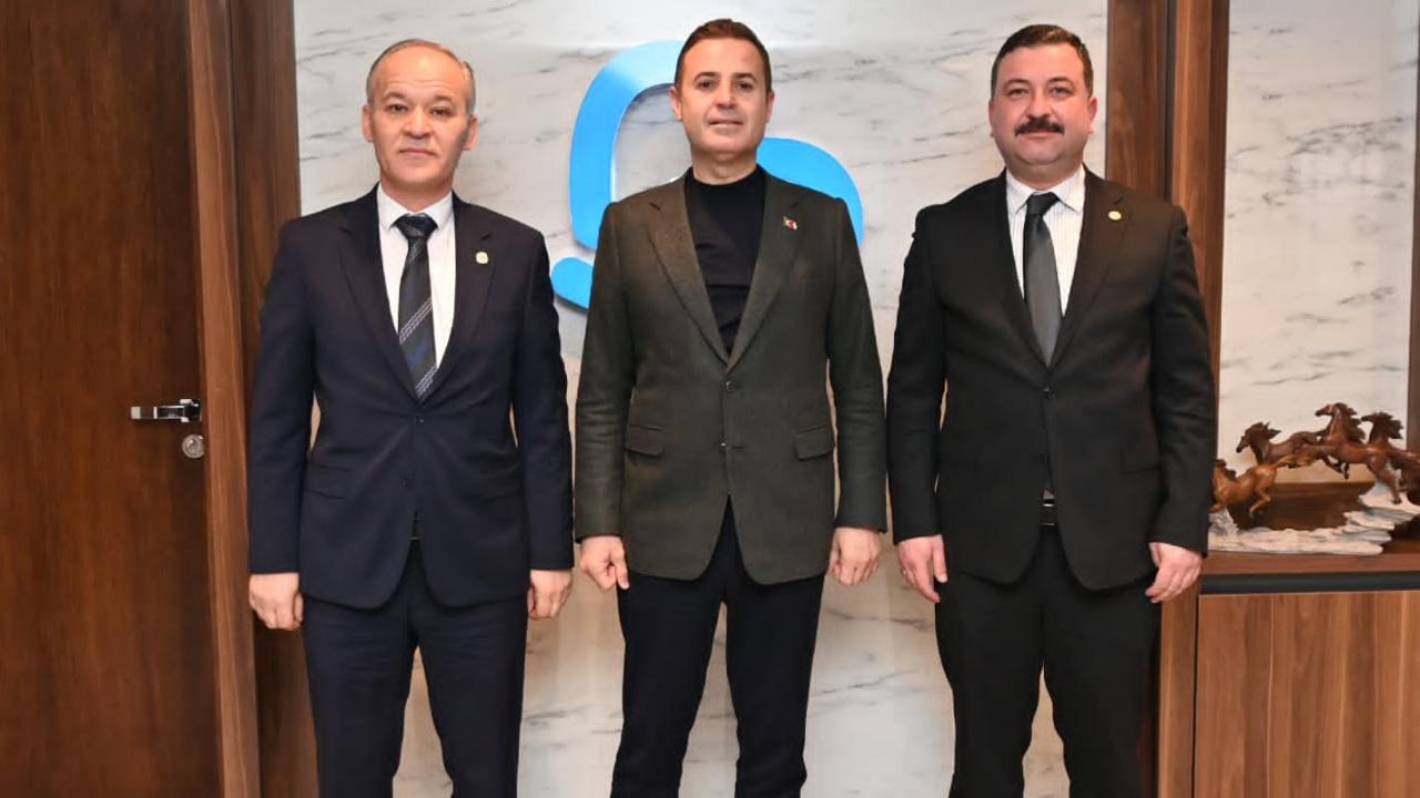 MHP Vekilden Başkan Akın’a umre dönüşü ziyareti