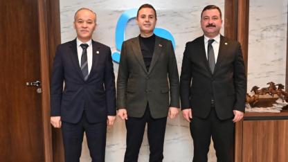 MHP Vekilden Başkan Akın’a umre dönüşü ziyareti