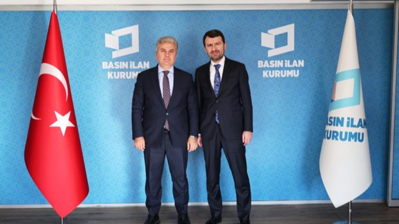 Milletvekili Canbey’den Basın İlan Kurumu’na Ziyaret