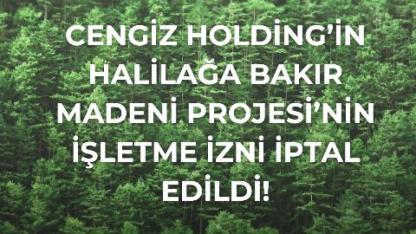 Halilağa Bakır Madeni’ne Yargı Freni: İşletme İzni İptal Edildi