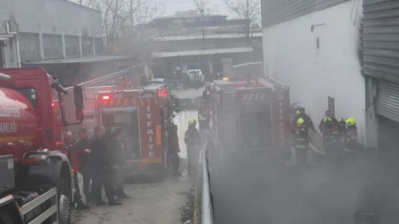 Yaylada AVM Bodrum Katında Yangın