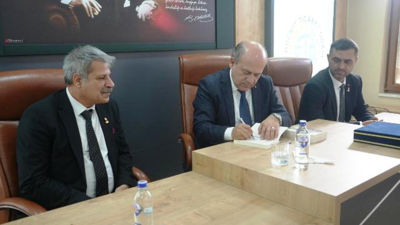 Zafer Partisi’nden Edremit Ticaret Odası’na Ziyaret