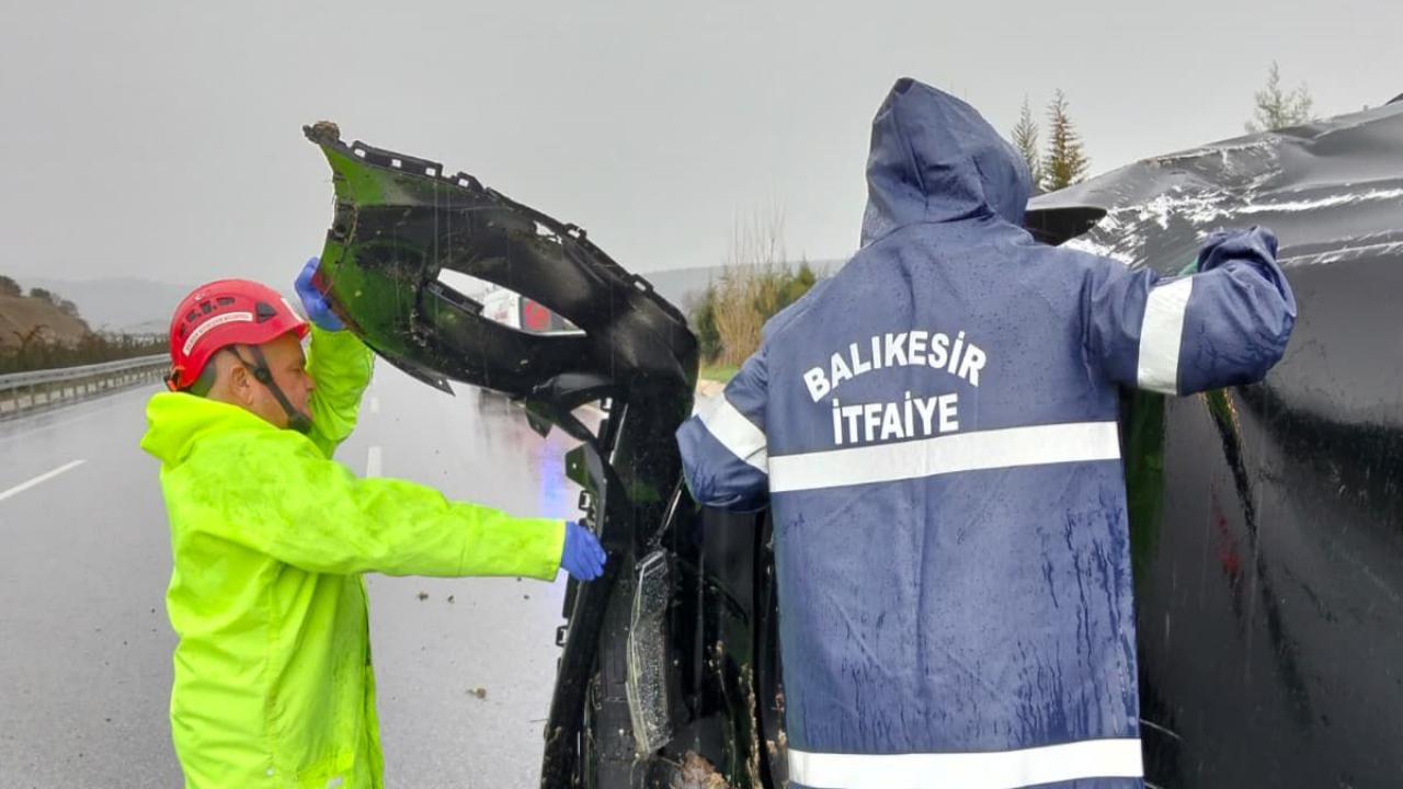 Altıeylül’de Trafik Kazası