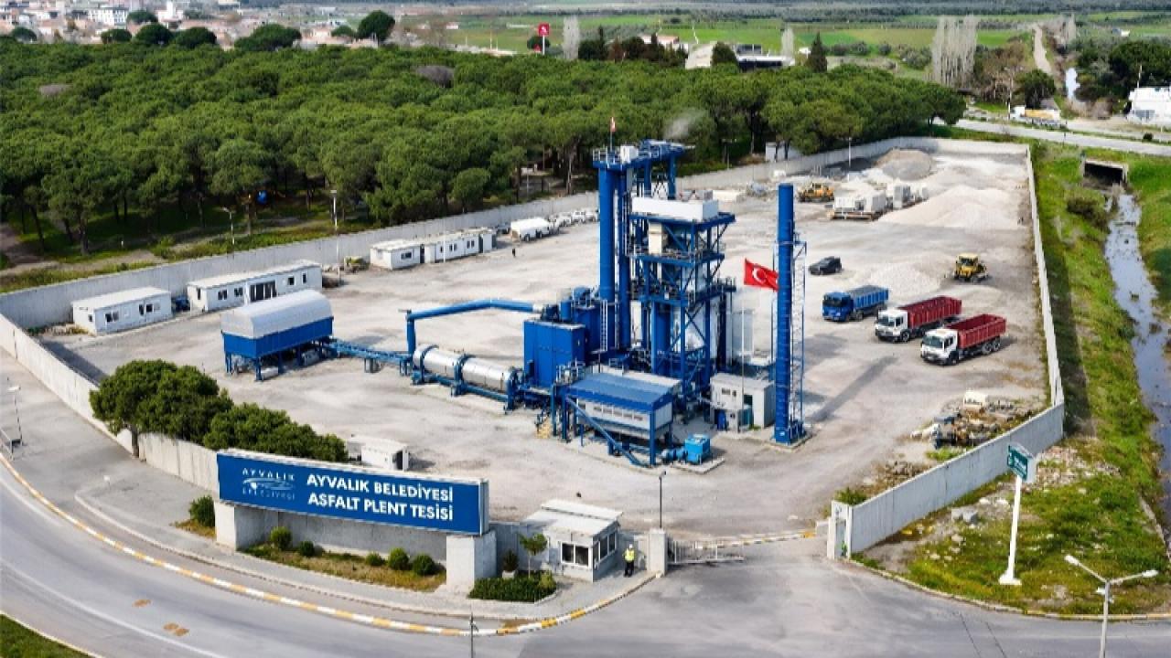 Ayvalık Asfaltını Artık Kendi Üretecek