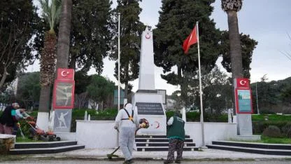 Ayvalık Belediyesi bahar hazırlıklarını sürdürüyor
