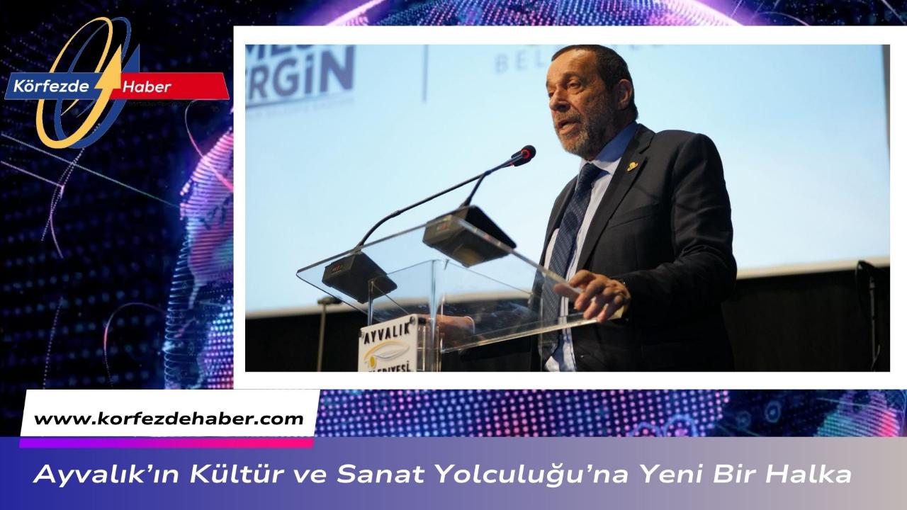 Ayvalık'ta Rauf Denktaş Kültür Merkezi perdelerini açtı