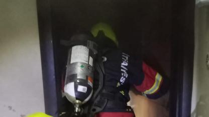 Bandırma’da Apartman Dairesinde Yangın