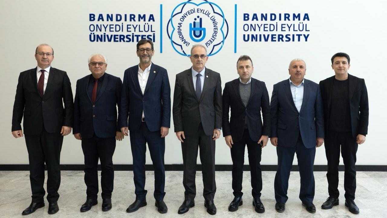 BANÜ Rektörü Boz’a nezaket ziyareti