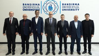 BANÜ Rektörü Boz’a nezaket ziyareti