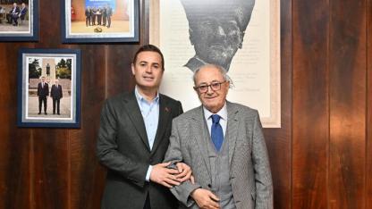 Başkan Ahmet Akın’dan vefa ziyareti