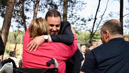 Başkan Akın’dan engel tanımayan destek