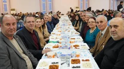 Başkan Ergin, Ramazan ayının ilk iftar programında vatandaşlarla bir araya geldi