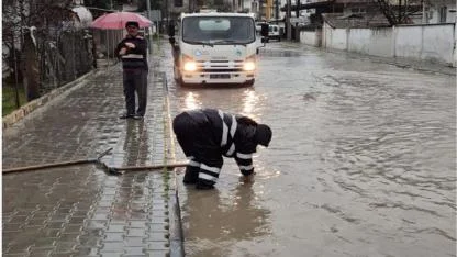 BASKİ’den aşırı yağışlara karşı sahada etkin ve hızlı mücadele