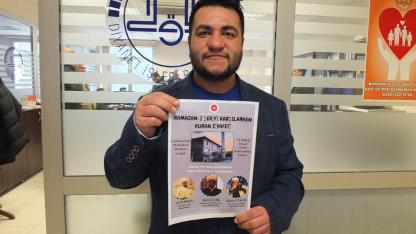 Burhaniye'de Ramazan ayı Kur’an ziyafeti ile karşılanıyor