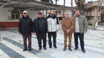 Burhaniye’de Hacı Gürsesler Cami imece ile ışıl ışıl  oldu