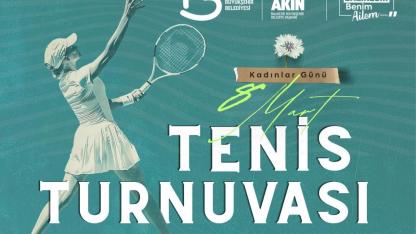 Büyükşehir, Dünya Kadınlar Günü’nde tenis heyecanı yaşatacak