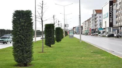 Büyükşehirden 20 ilçeye çiçek gibi hizmet