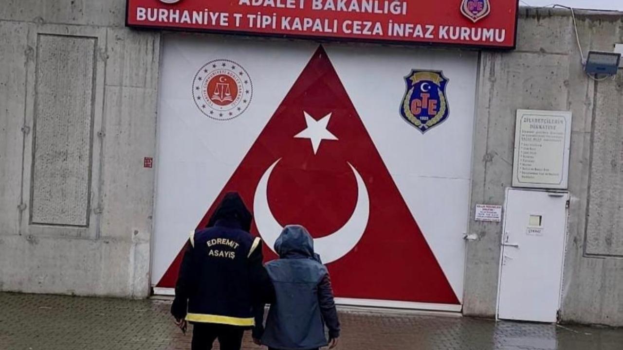 Edremit'te 36 yıl hapis cezası bulunan firari yakalandı.