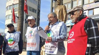Edremit’te Emekliler Meydandaydı: “Mutfak Yanıyor, Emekli Ağlıyor”