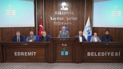 Edremit’te Gündem Afet Hazırlığı, Doğalgaz Ve Arıtma Projeleri
