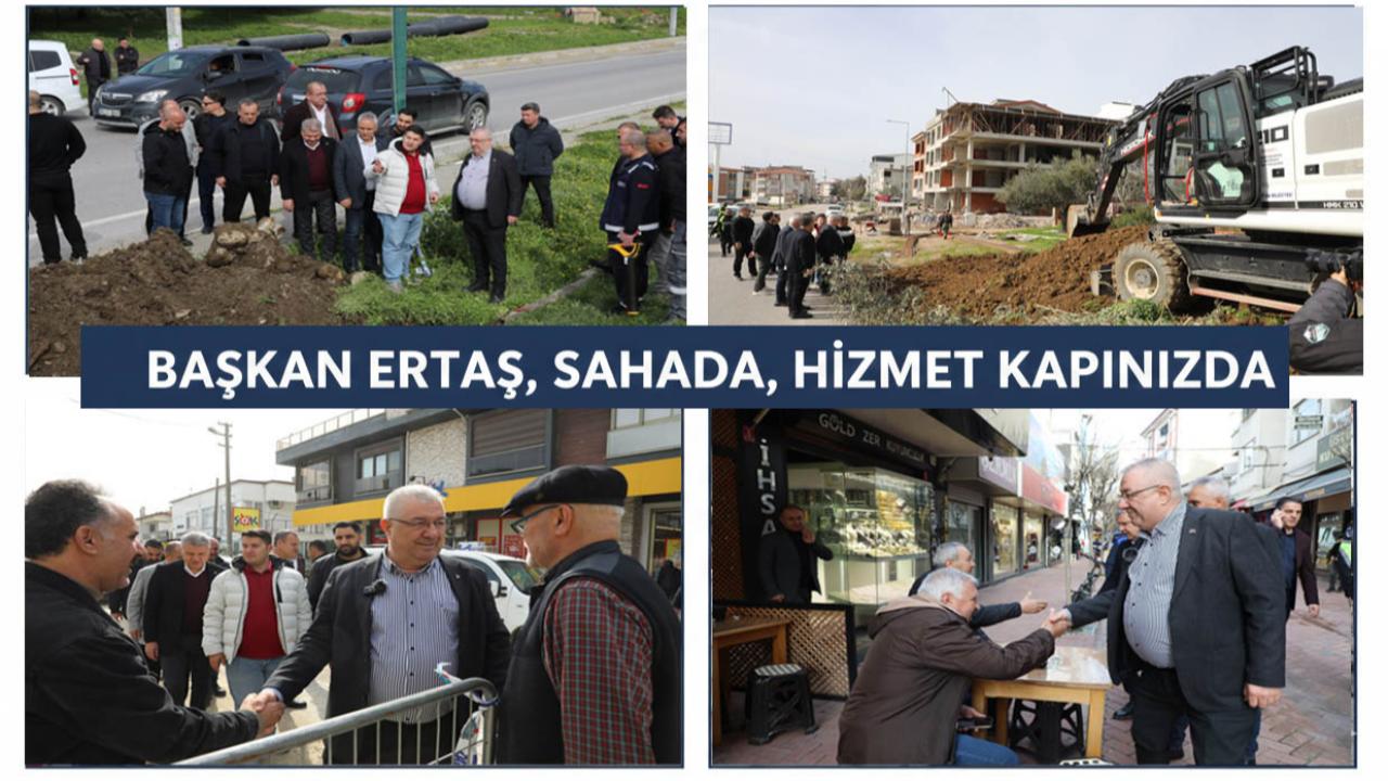 Edremit’te hizmet seferberliği