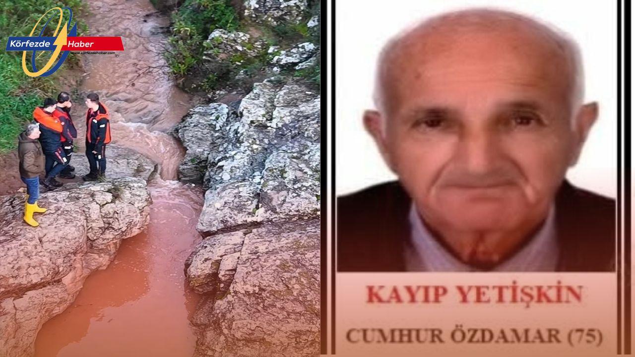 Gömeç’te kayıp olarak aranan yaşlı adam dere yatağında ölü bulundu