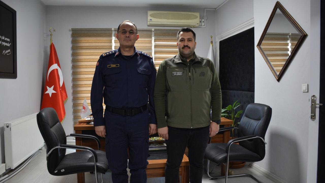 İl Jandarma Komutanı Özer’den Doğa Koruma’ya ziyaret