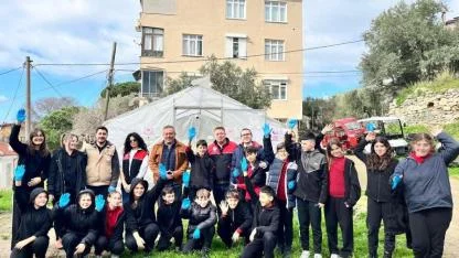 Marmara İlçesinde Öğrencilere Uygulamalı Sera Eğitimi Verildi