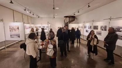 Midilli’den sonra ikinci sergi Sakız Adası’nda açıldı