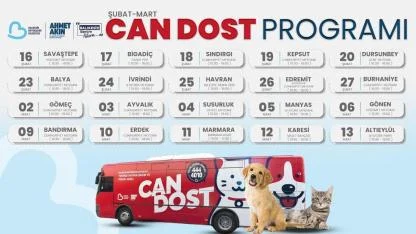 Can Dost Şubat-Mart programı belli oldu