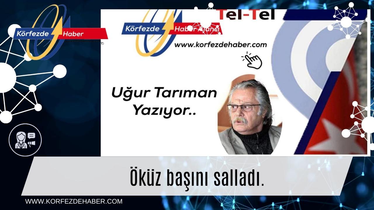 "Öküz başını salladı."