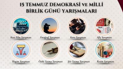 "15 Temmuz Demokrasi ve Milli Birlik Günü Yarışmaları" İl Birincileri Belirlendi