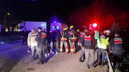 Araçtan dışarı fırladılar. Balıkesir OSB’de feci kaza: 1 kişi öldü
