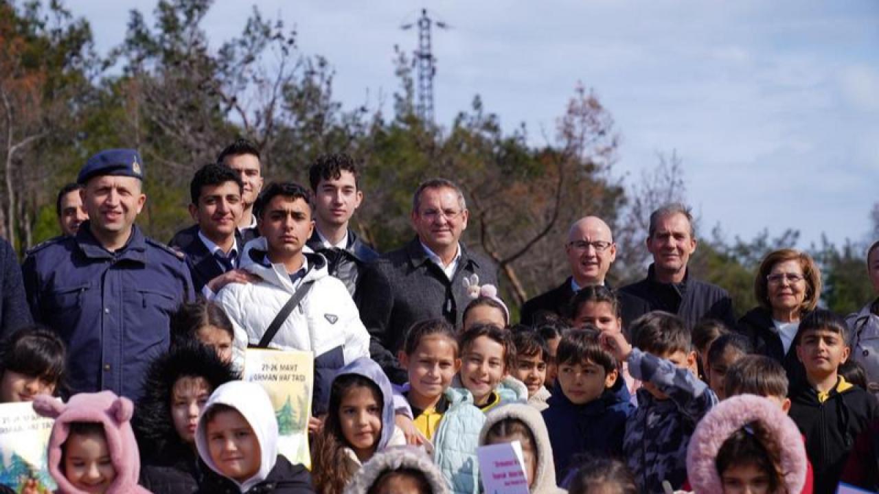 Ayvalık’ta Geleceğe Nefes: 150 Fıstık Çamı Toprakla Buluştu
