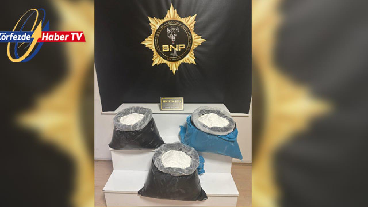 Balıkesir'de 72 kilogram uyuşturucu  madde ele geçirildi.