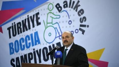 Balıkesir’de Engelliler Boccia Türkiye Şampiyonası Başladı