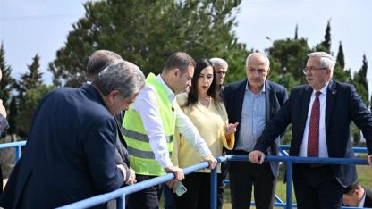 Başkan Akın, Erdek İçme Suyu Arıtma Tesisi’nin kapasitesini artıracak