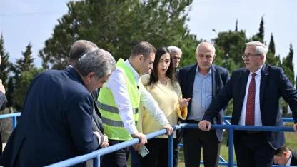Başkan Akın, Erdek İçme Suyu Arıtma Tesisi’nin kapasitesini artıracak