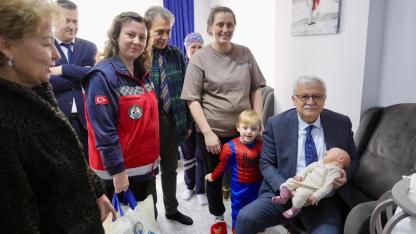 Başkan Deveciler hemşehrilerinin yanında