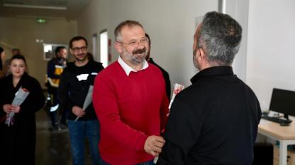 Başkan Melih Bağcı’dan Sağlık Çalışanlarına 14 Mart Ziyareti