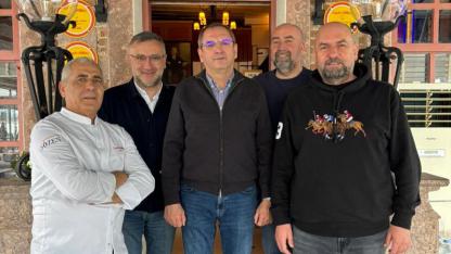 Başkan Mesut Ergin Ayvalık Gastrofest için Gökmen Sözen’le Buluştu