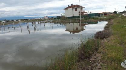 Burhaniye’de yazlıklar su içinde kaldı