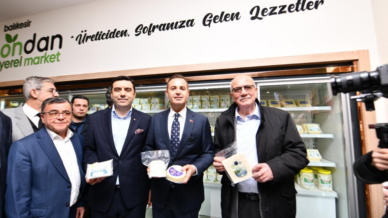 Büyükşehir emeğe değer kattı, Ondan Yerel Market’i hizmete açtı