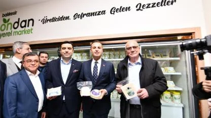 Büyükşehir emeğe değer kattı, Ondan Yerel Market’i hizmete açtı