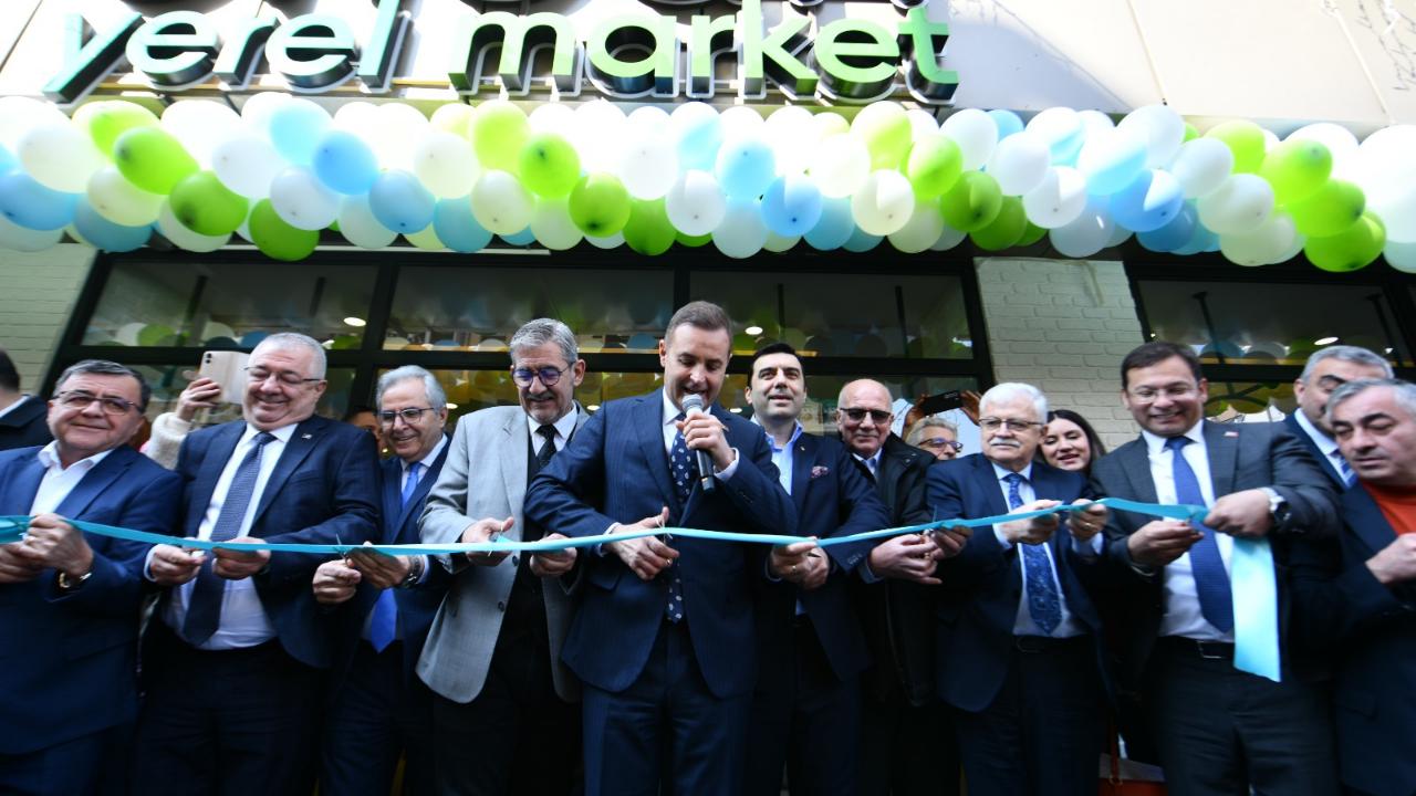 Büyükşehir emeğe değer kattı, Ondan Yerel Market’i hizmete açtı