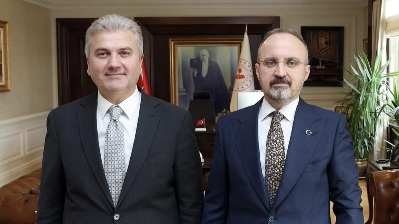 Canbey’den Bakan Yardımcısı Turan’a hayırlı olsun ziyareti