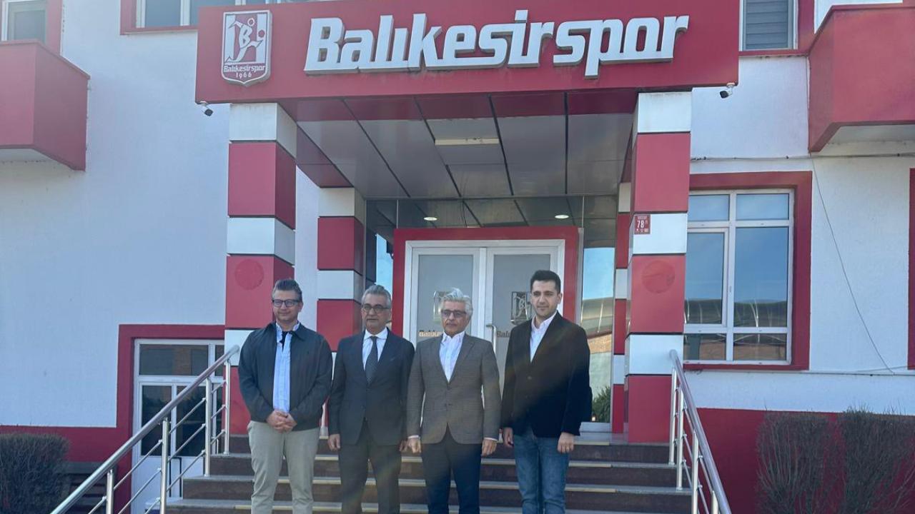 Dr. Ergin Kopal'dan Nev Sağlık Grubu Balıkesirspor’a Ziyaret